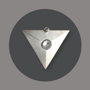 Dreieck für Wickelring Silber