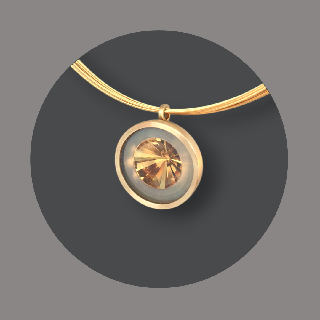 Anhänger "MAGIC LIGHT" - golden sunset