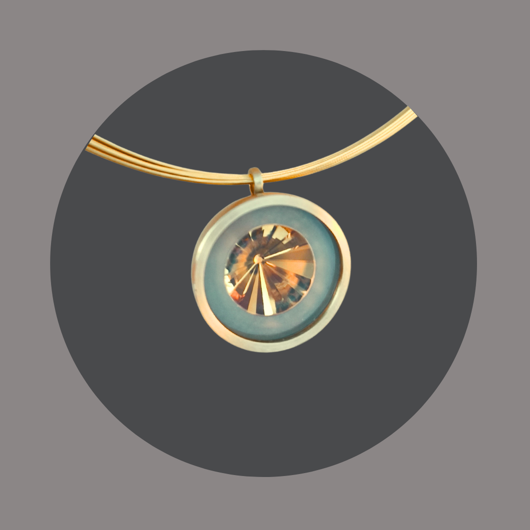 Anhänger "MAGIC LIGHT" - golden sunset – Bild 4