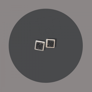 Ohrstecker Silber, Kristallachat