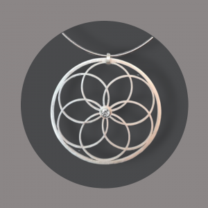 Amulett „Same des Lebens“ Silber