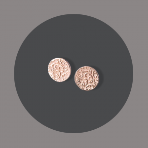 Ohrstecker roségoldplattiert mit Ornament (Kopie)