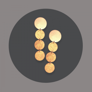 Ohrhänger Silber goldplattiert mit Feingold