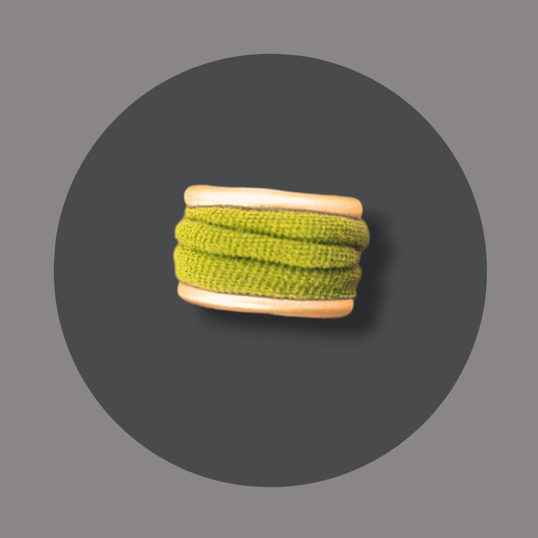 Wickelring Silber goldplattiert small