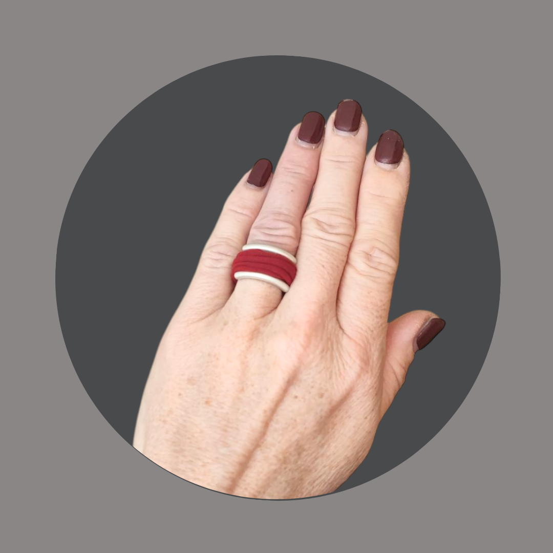 Wickelring Silber small – Bild 2