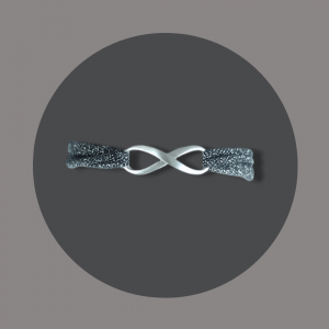 Armband Infinity Silber klein