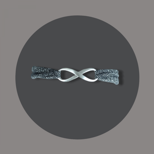 Armband Infinity Silber klein