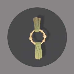 Armband  Bubbles Silber goldplattiert