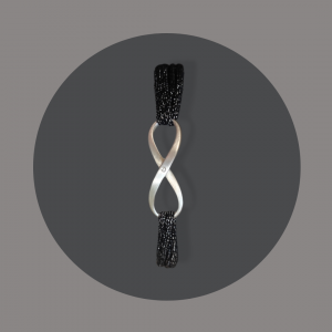 Armband Infinity Silber mit Brillant