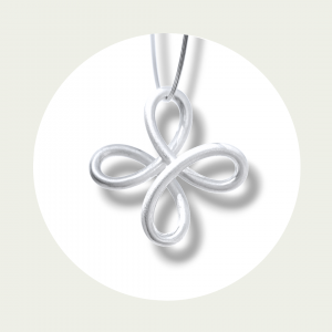 Anhänger Infinity Bond Silber