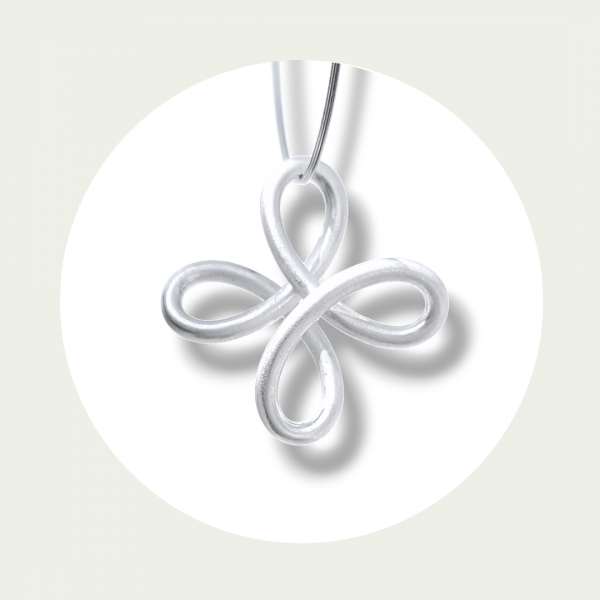 Anhänger Infinity Bond Silber