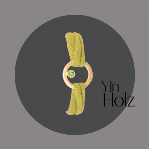 Armband Silber goldplattiert mit Peridot