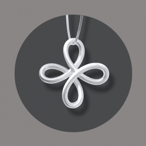 Anhänger Infinity Bond Silber