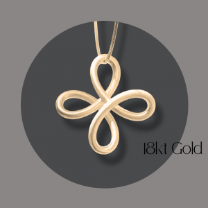 Anhänger Infinity Bond 18kt Gold
