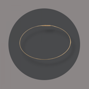 Edelstahlreif vergoldet