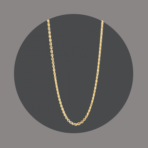 Kette goldplattiertes Silber