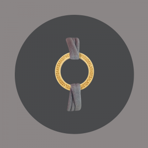 Armband "Intention" in goldplattiertem Silber