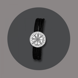 Armband "Vegvisir" Silber
