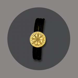 Armband "Vegvisir" goldplattiert