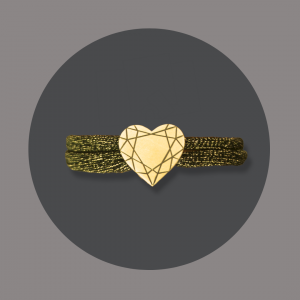 Armband Herz 750/- Gold