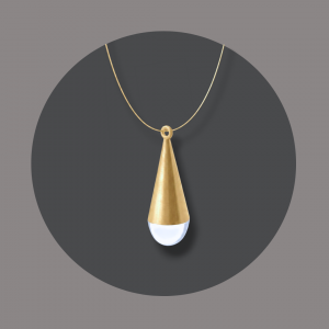 Light Drop goldplattiert